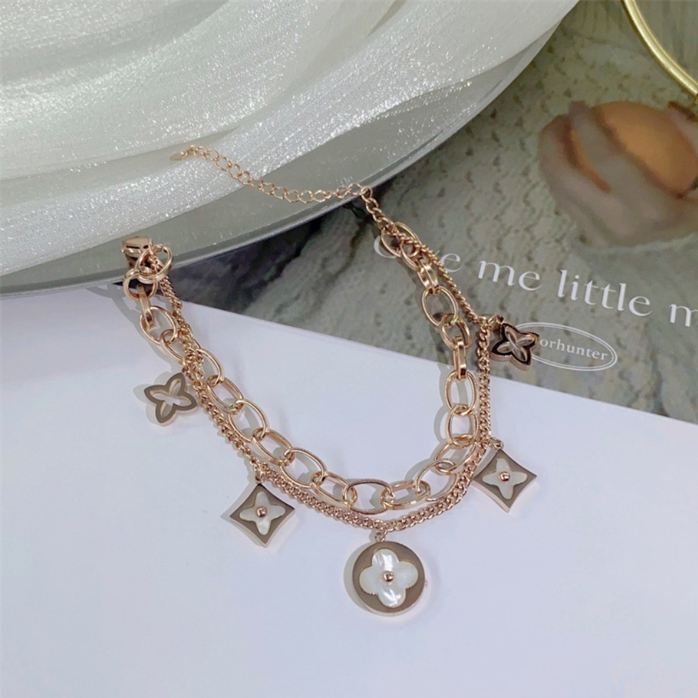 Gold Plated Stainless Steel Base Anti Tarnish Bracelets